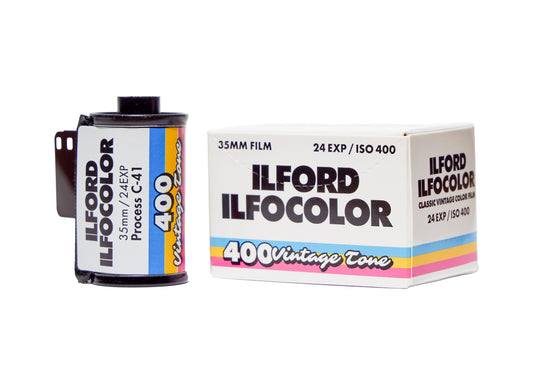 Ilford ILFOCOLOR 400 Vintage Tone 35mm 24exp