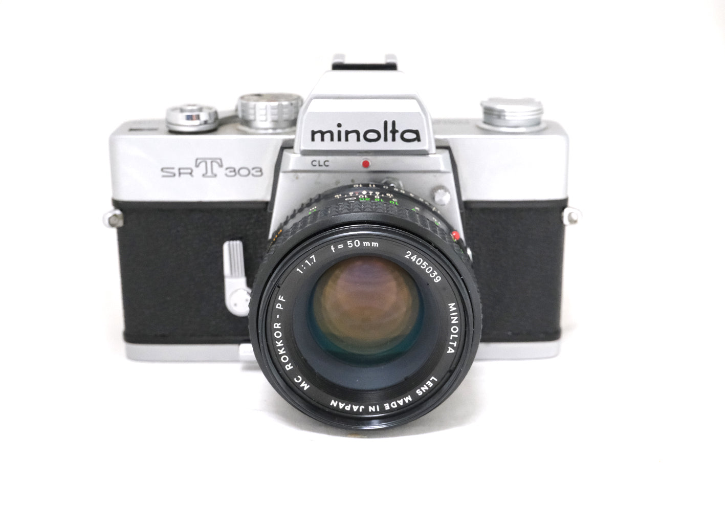 Minolta SRT 303 + Minolta MC Rokkor-PF 50mm F/1,7