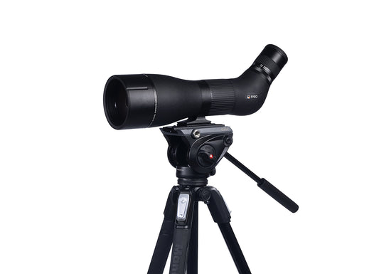 NSO Ekbacken 20-60x85 APO + Manfrotto MVH500/MT190X3 Aluminium