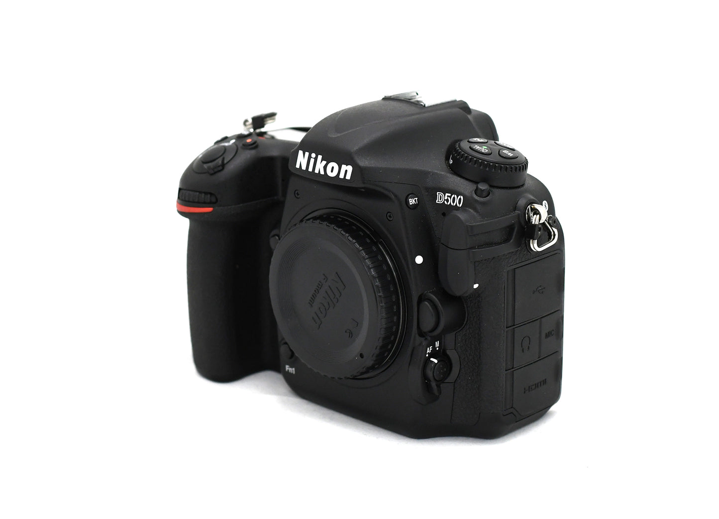 Nikon D500 + Batterigrepp (Nikon MB-D17)