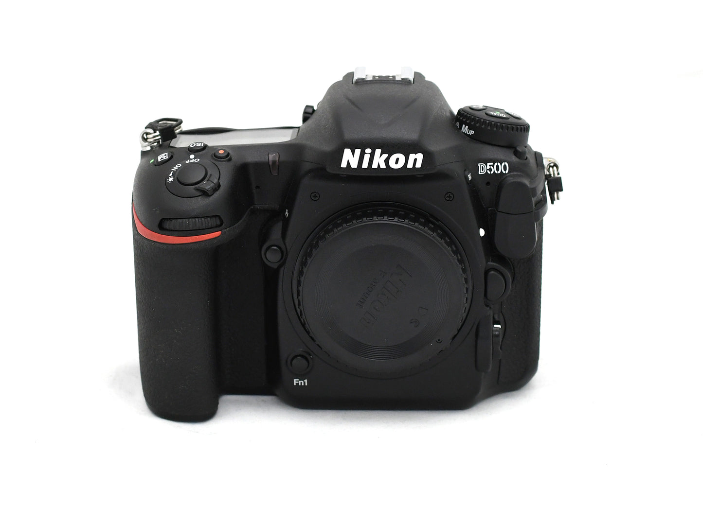 Nikon D500 + Batterigrepp (Nikon MB-D17)