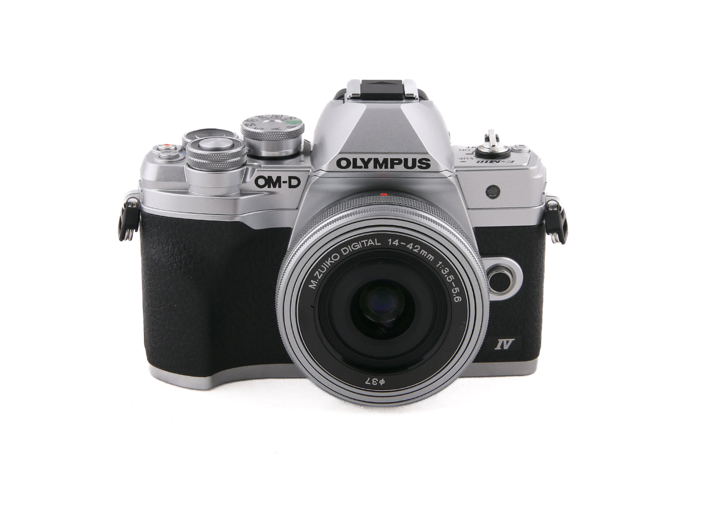 Paket! Olympus OM-D E-M10 Mark IV silver + M.Zuiko Digital 14-42mm f/3,5-5,6 EZ + 25mm F/1,8